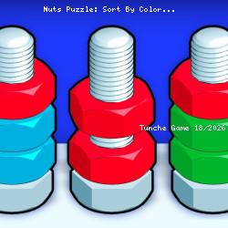 Nuts Puzzle: Sort By Color