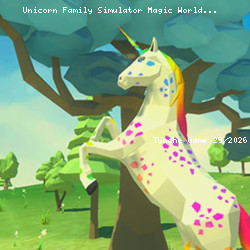 Unicorn Family Simulator Magic World