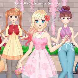 Anime Girls Dress Up Games