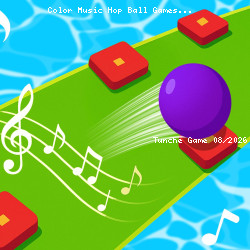 Color Music Hop Ball Games